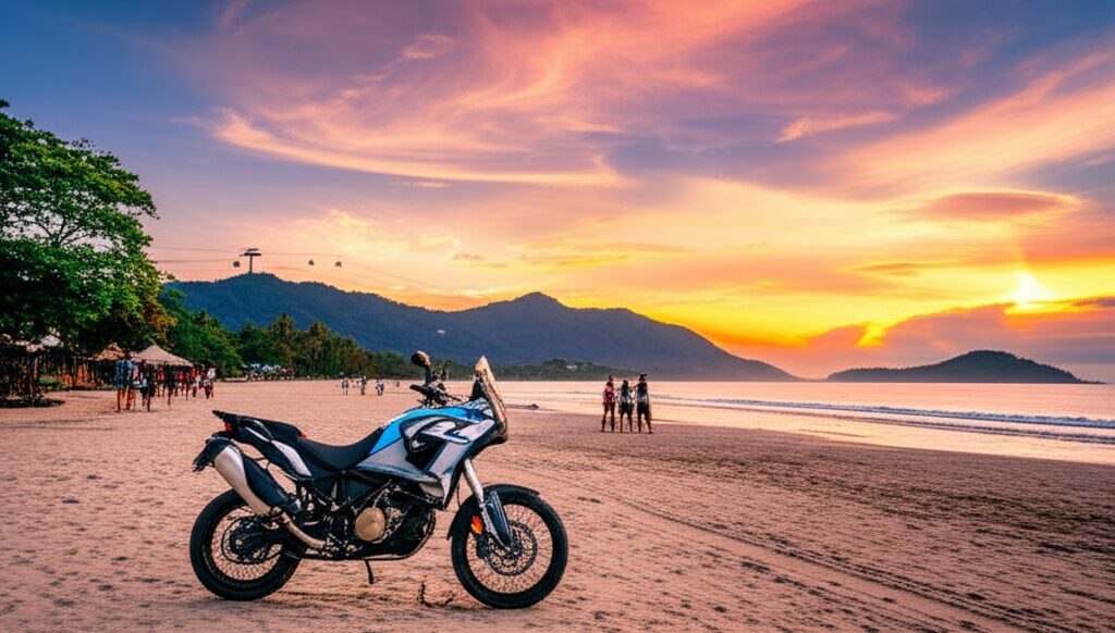 Aventura em Langkawi: De Quedas de Moto a Pôr do Sol Inesquecíveis com o SkyCab