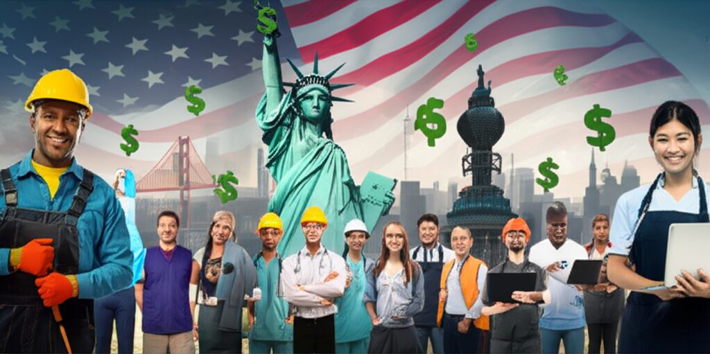 Salários nos Estados Unidos: Guia Completo de Ganhos e Oportunidades em Dólar!