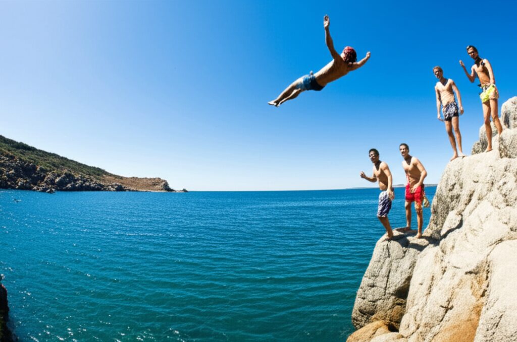 Salto de Penhasco: A Aventura Definitiva para Despedir o Verão!