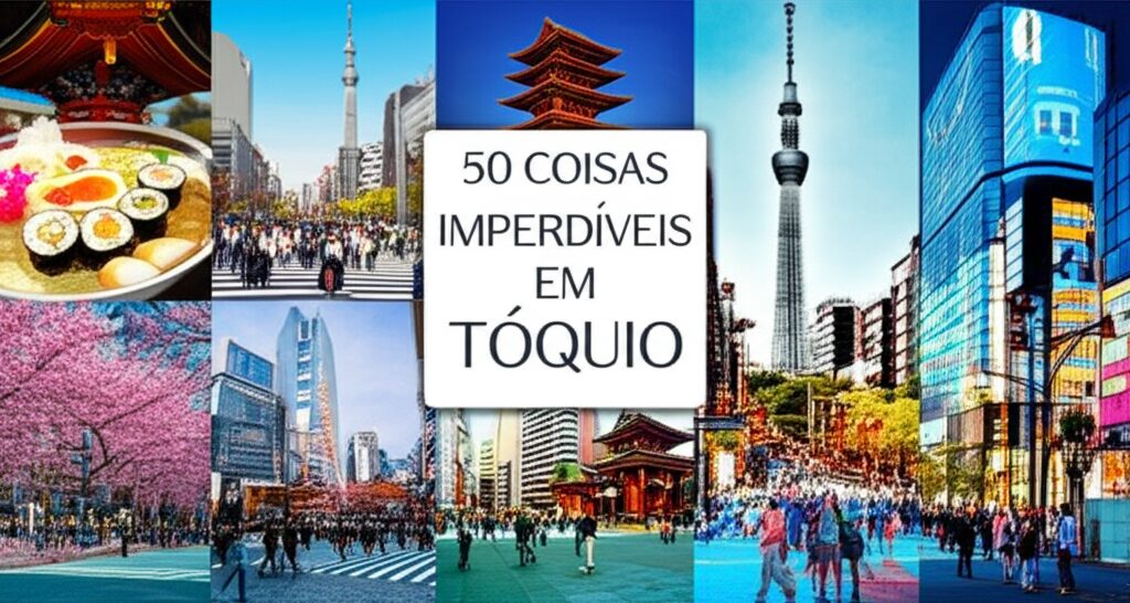 50 Coisas Imperdíveis em Tóquio: O Guia Definitivo para sua Viagem ao Japão