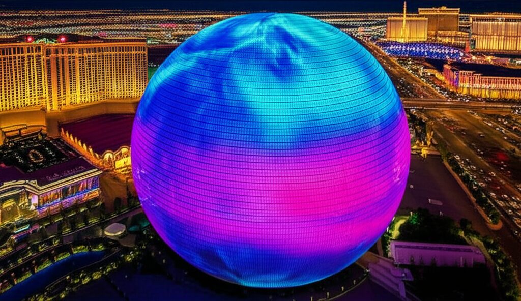 Sphere de Las Vegas: A Maior Esfera de LED do Mundo Redefine o Entretenimento