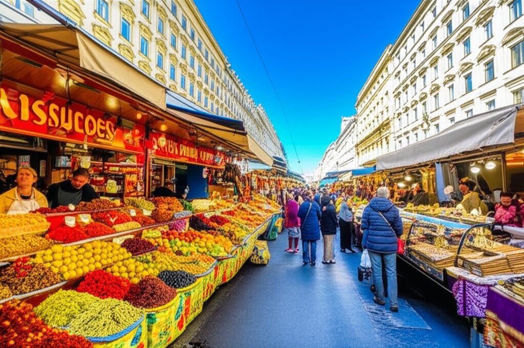 Naschmarkt em Viena: Um Paraíso Gastronômico e Cultural Imperdível