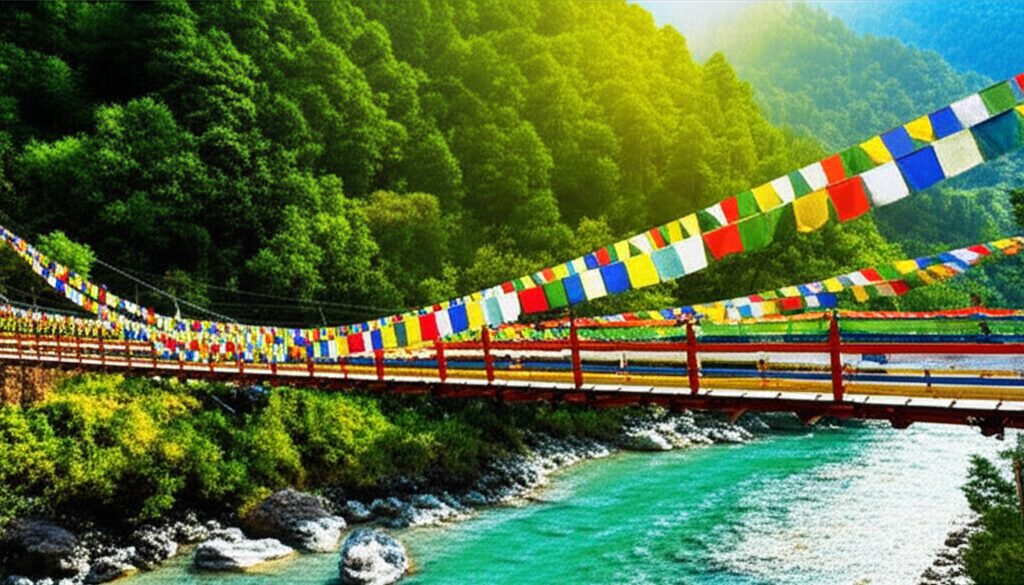 Ponte Suspensa de Punakha: Aventura, História e Vistas no Coração do Butão