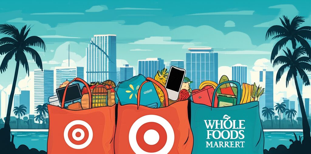 Compras em Miami: Guia Completo dos Supermercados Walmart, Target e Whole Foods