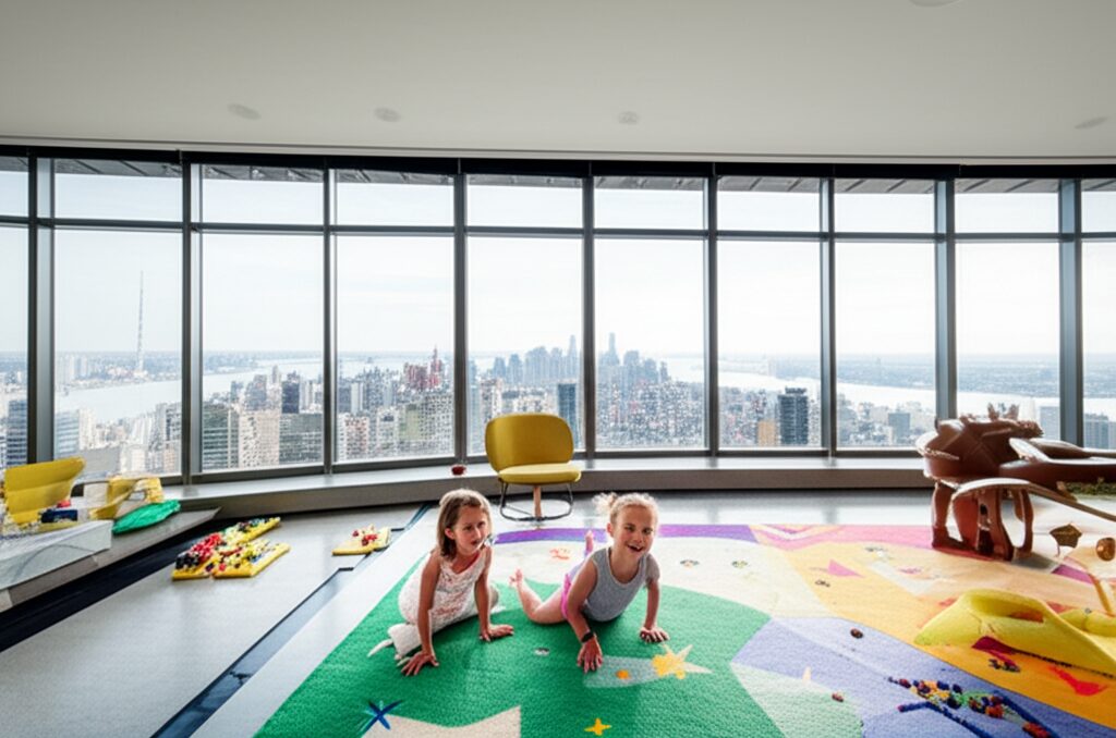 Crianças em Nova York: Aventura Inesquecível em Penthouse de Luxo na Big Apple