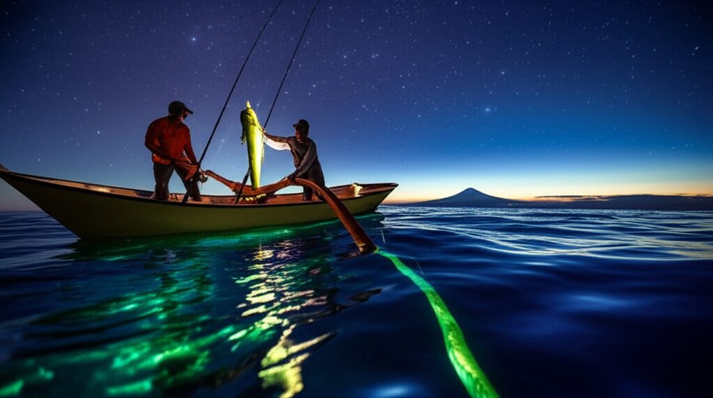 Pesca de Dourado em Bali: Aventura Inesquecível, Templos Subaquáticos e Banquete!