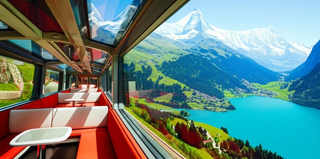 Trens na Suíça: Guia Completo para Economizar e Viajar com Conforto