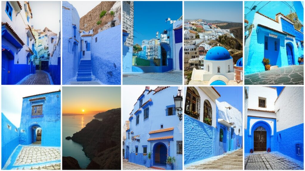 Descubra as 5 Cidades Azuis Mais Deslumbrantes do Mundo para 2024
