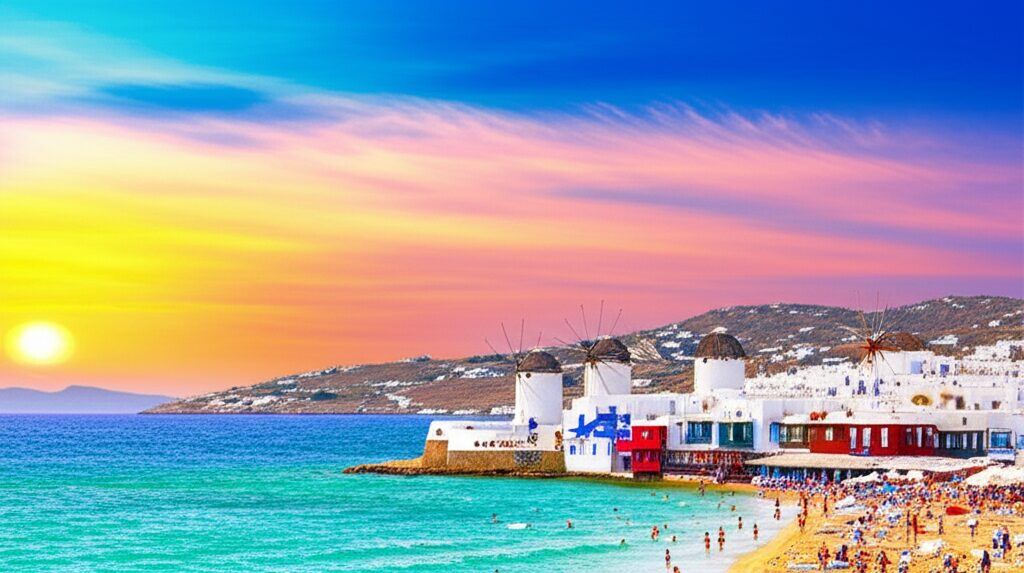 Guia Mykonos Completo: Planeje sua Viagem Inesquecível à Grécia