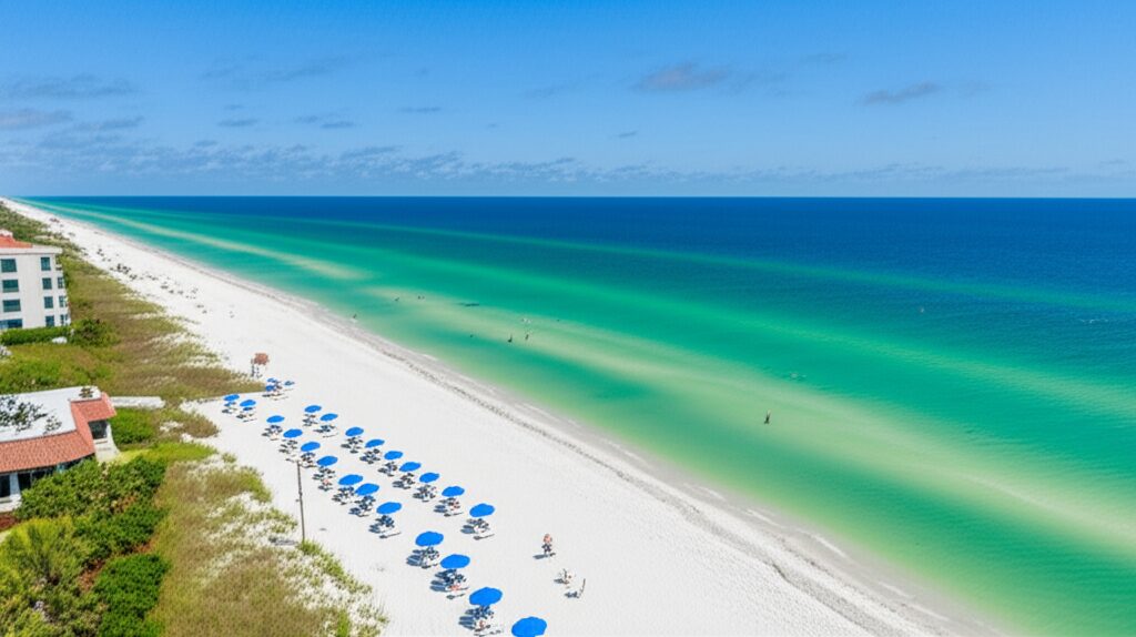 Descubra as Joias Escondidas: As Deslumbrantes Praias da Flórida no Golfo do México