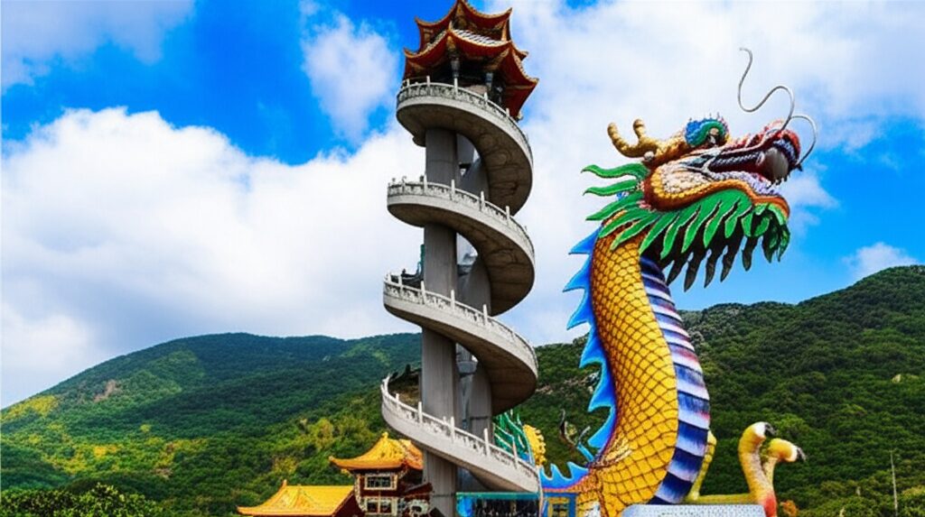 Templo do Dragão Bangkok: Desvende a Subida Espiral e Vistas Incríveis