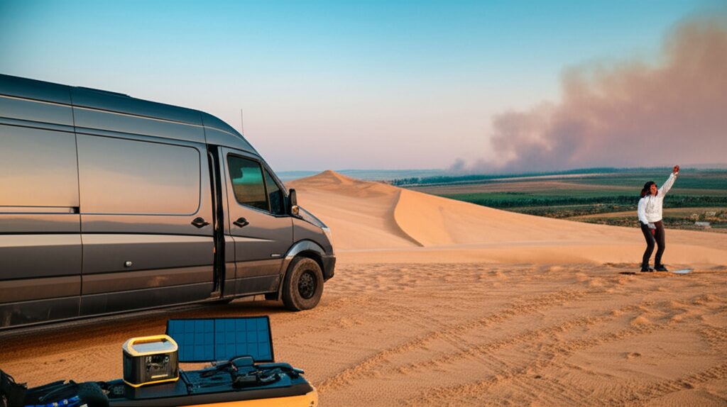 Van Life Idaho: Dunas, Batatas e o Poder da Jackery em Uma Aventura Épica