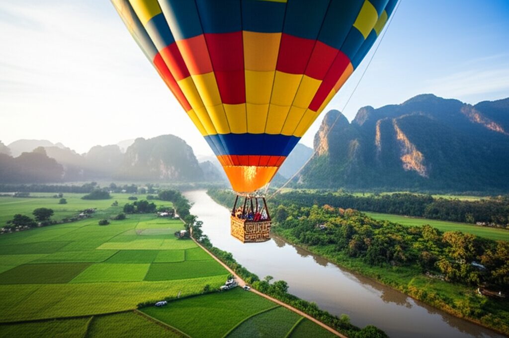 Voo de Balão Vang Vieng: A Aventura Inesquecível e Econômica nas Alturas!
