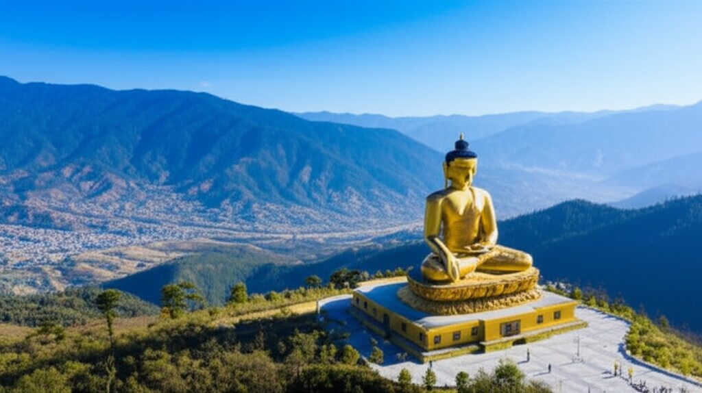 Buddha Dordenma: O Gigante Dourado do Butão, Símbolo de Paz e Felicidade