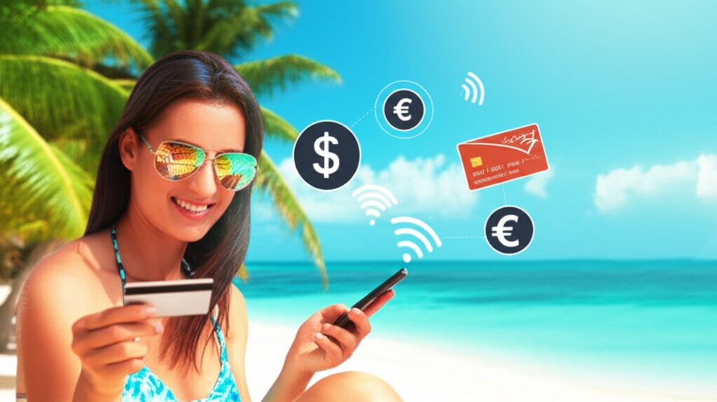 Contas Digitais Globais para Viajar: Economize no Caribe, EUA e Europa com Nomad e Wise