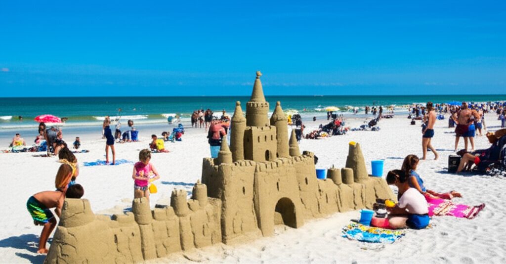 Clearwater Beach Após a Maré Vermelha: Diversão e Praias Lotadas na Flórida!