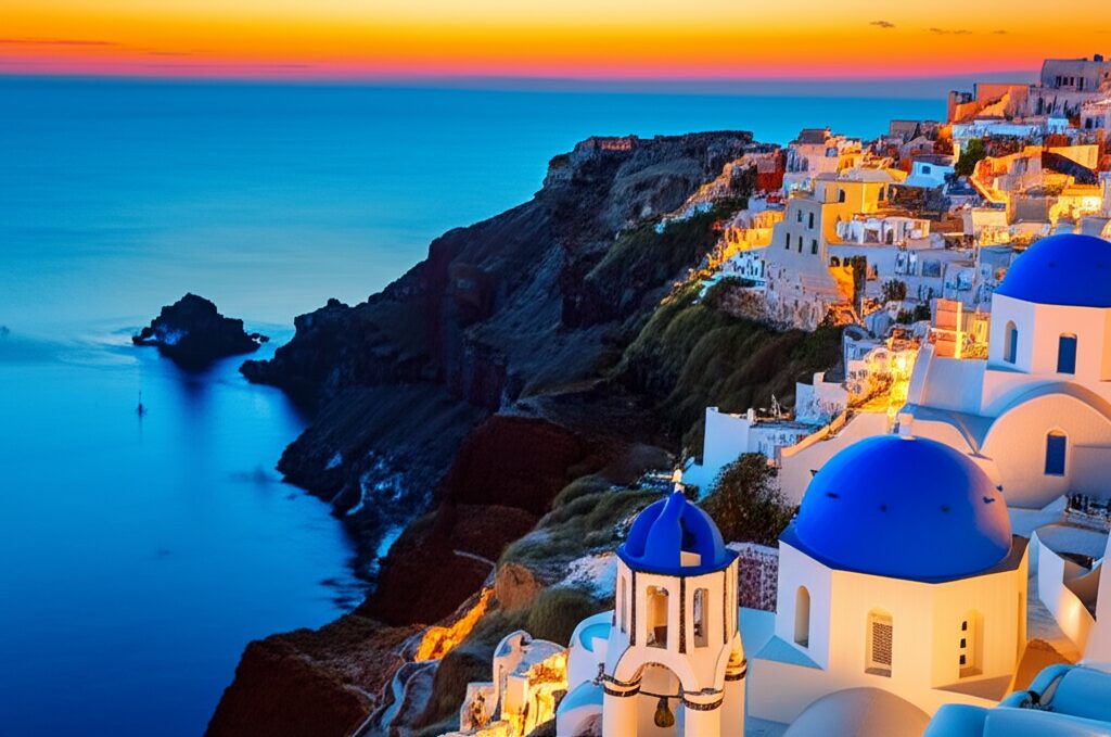 Santorini: Descubra a Joia Deslumbrante da Grécia e Seus Pores do Sol Mágicos