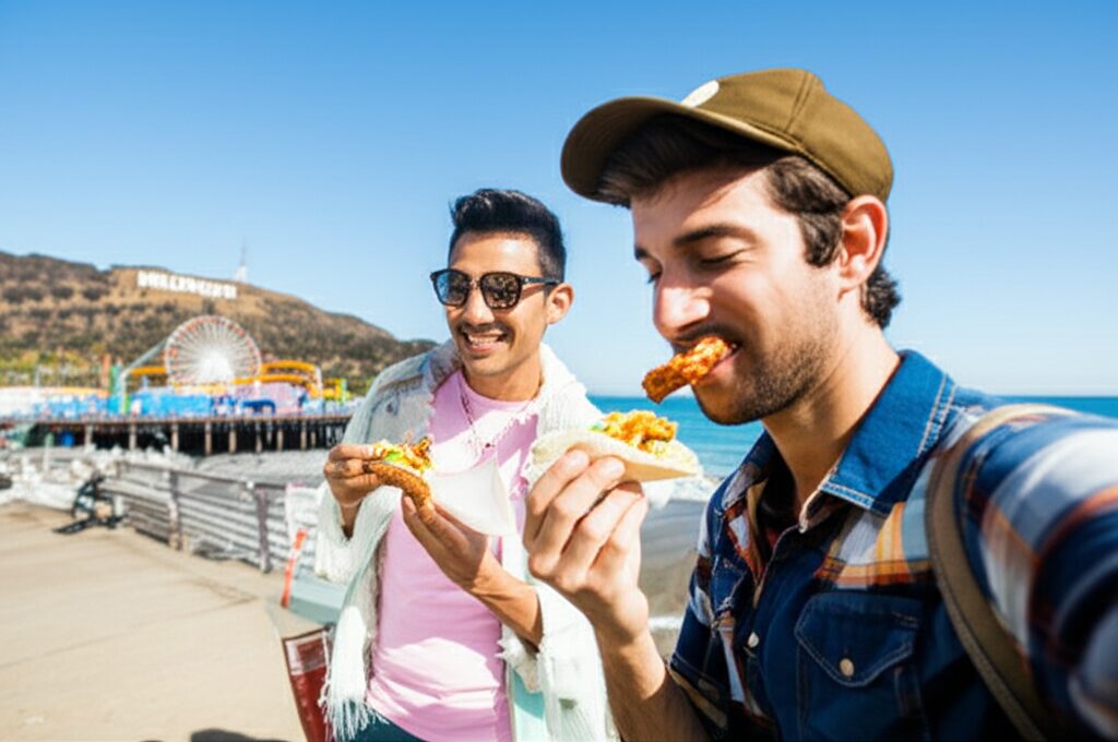Roteiro Masculino Los Angeles: 4 Dias Incríveis na Cidade dos Anjos | Tacos, Hollywood e Praias