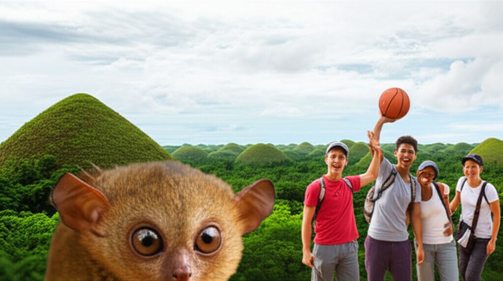 Bohol Filipinas: Aventuras, Társios Fofos e as Icônicas Colinas de Chocolate