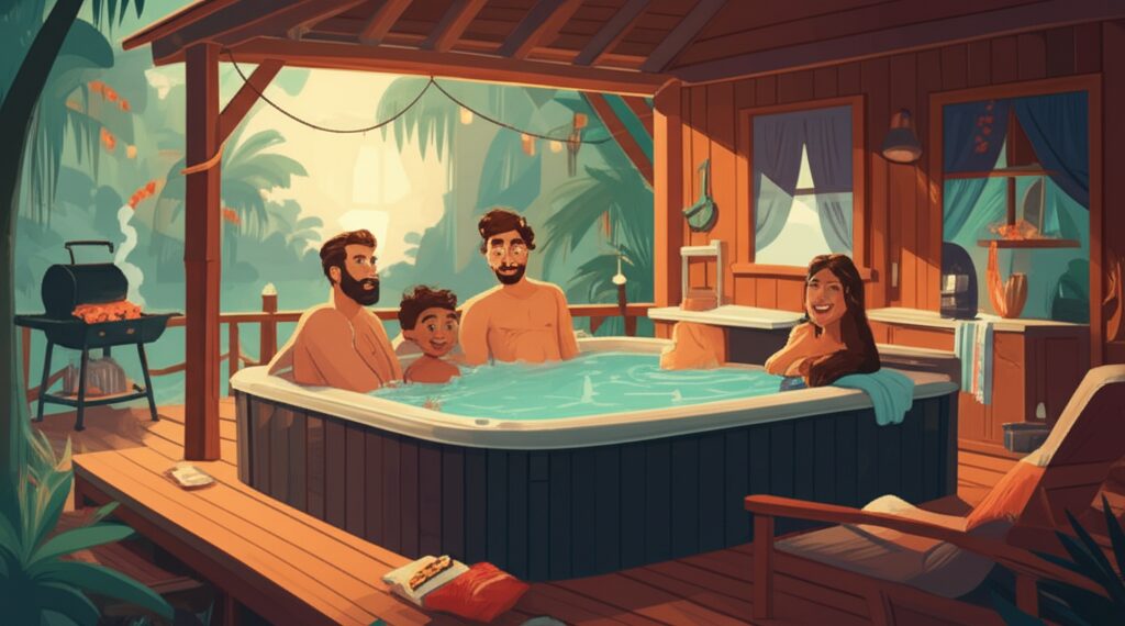 Cabana de Filme na Flórida: Aventura, Jacuzzi Gigante e Churrasco Brasileiro Inesquecível!