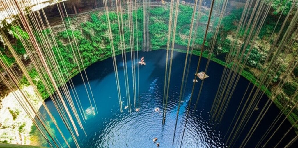 Cenote Ik Kil: Mergulhe na Joia Escondida da Península de Yucatán, México