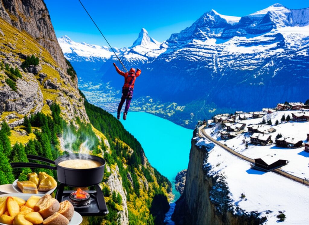 Grindelwald Alpes Suíços: Aventura Extrema, Fondue e Vistas Deslumbrantes
