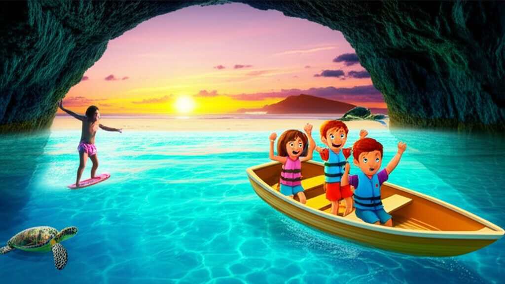 Aventura Inesquecível: Cavernas e Praias Secretas com Pôr do Sol Mágico