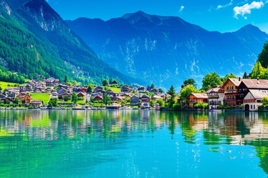 Iseltwald, Suíça: Descubra o Cenário de Conto de Fadas no Lago Brienz