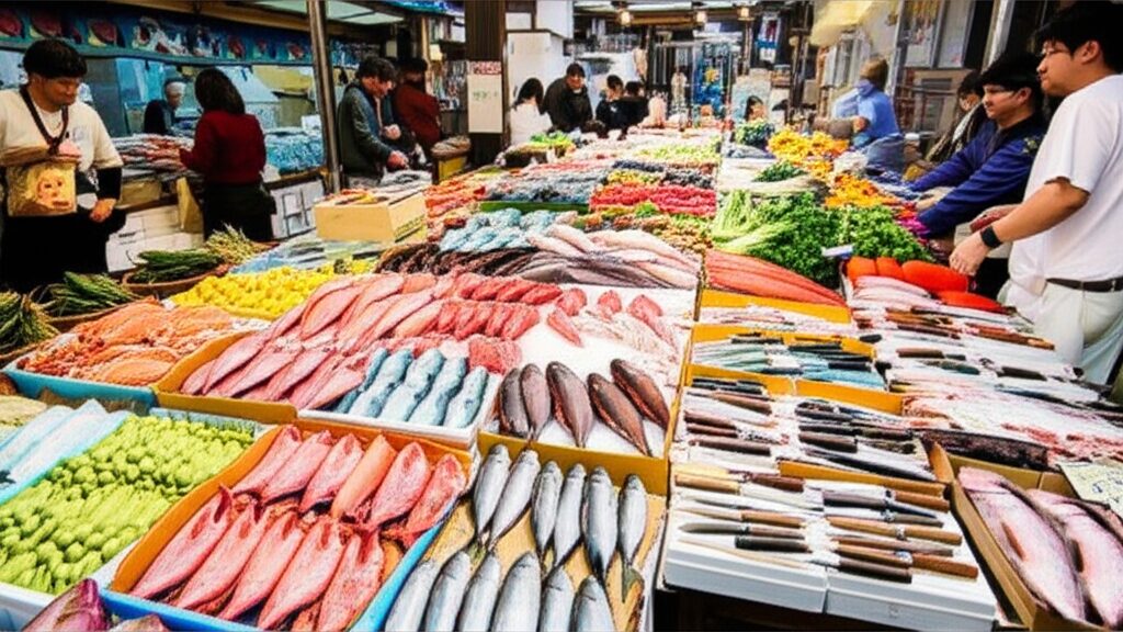 Mercado Externo de Tsukiji: Guia Completo para Sabores e Tesouros de Tóquio