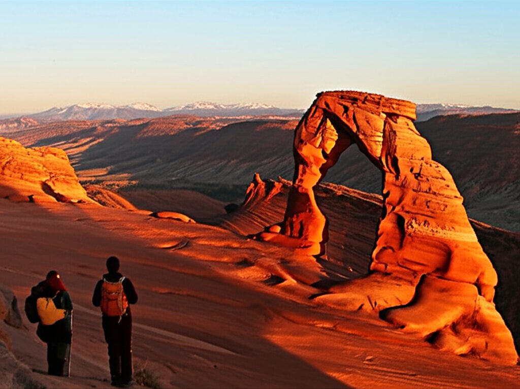 Aventura Épica em Utah: Explorando o Parque Nacional Arches e Moab ao Nascer do Sol