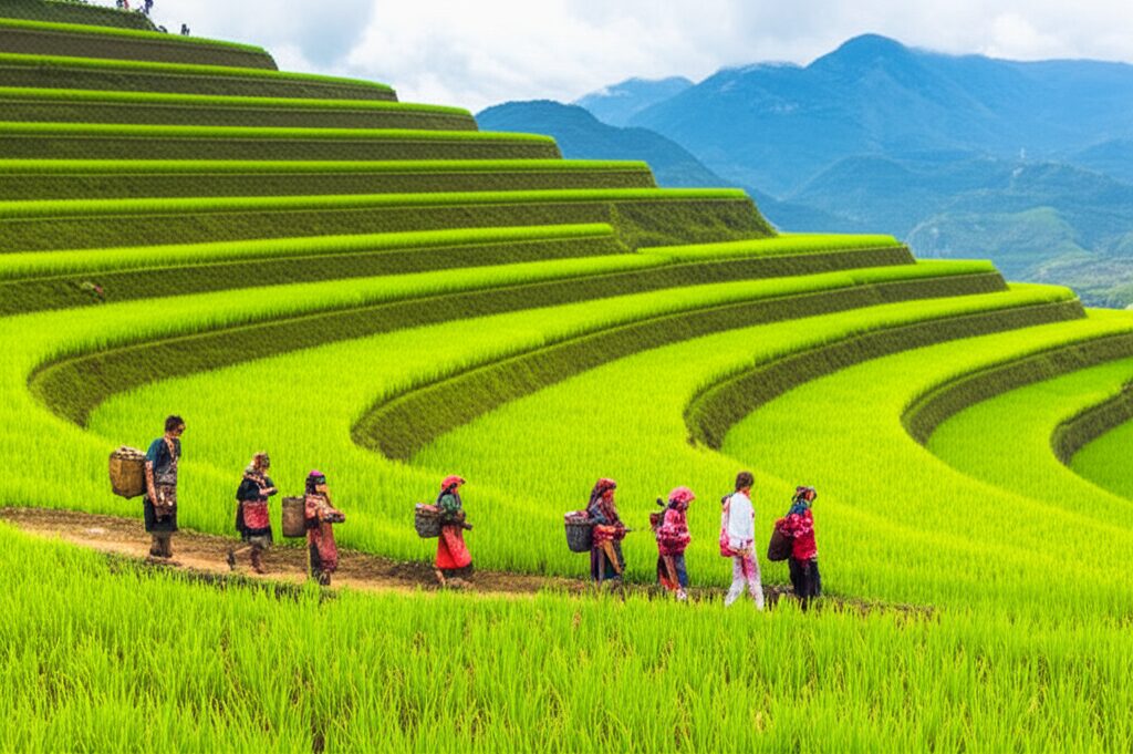 Sapa Vietnã: Aventura Inesquecível Pelos Arrozais e Cultura Local