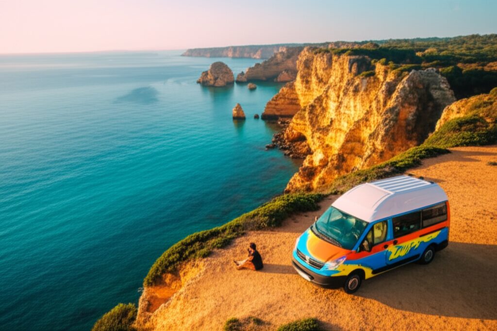 Algarve: Roteiro Inesquecível de Van Life Pelas Praias, Grutas e Cultura de Portugal