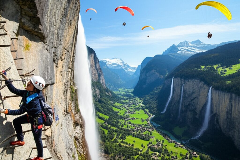 Via Ferrata Lauterbrunnen Suíça: A Aventura Épica e Assustadora nos Alpes